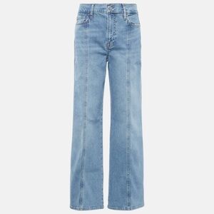 Frame Denim Le Slim Palazzo Wide Leg Jean with middle seam, size 31